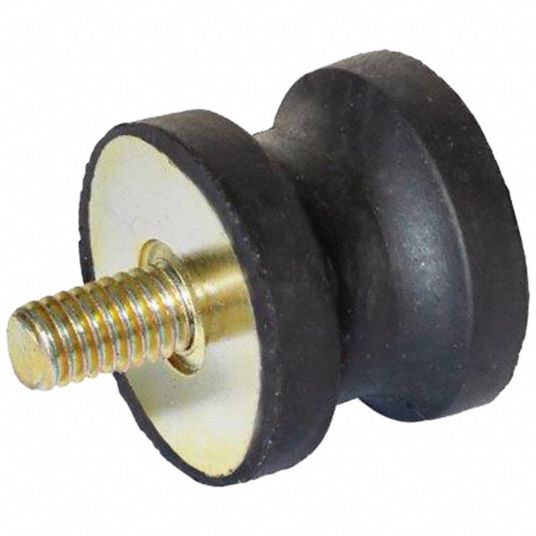 JW WINCO, Hourglass, Tapped x Threaded, Vibration Isolation Mount 801ZU2356.210108855