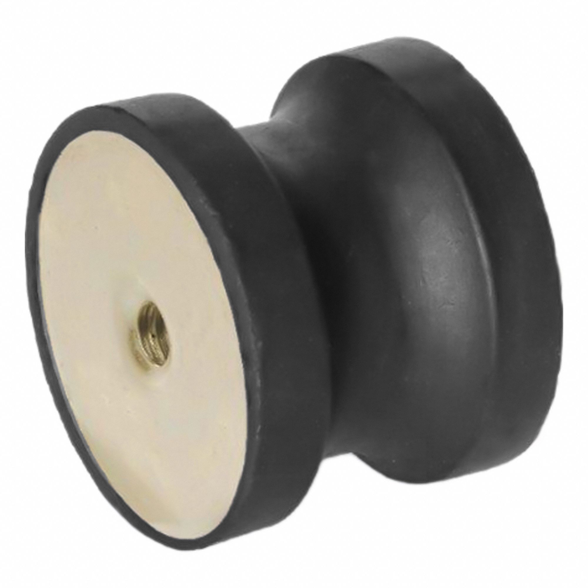 JW WINCO, Hourglass, Natural Rubber, Vibration-Isolating