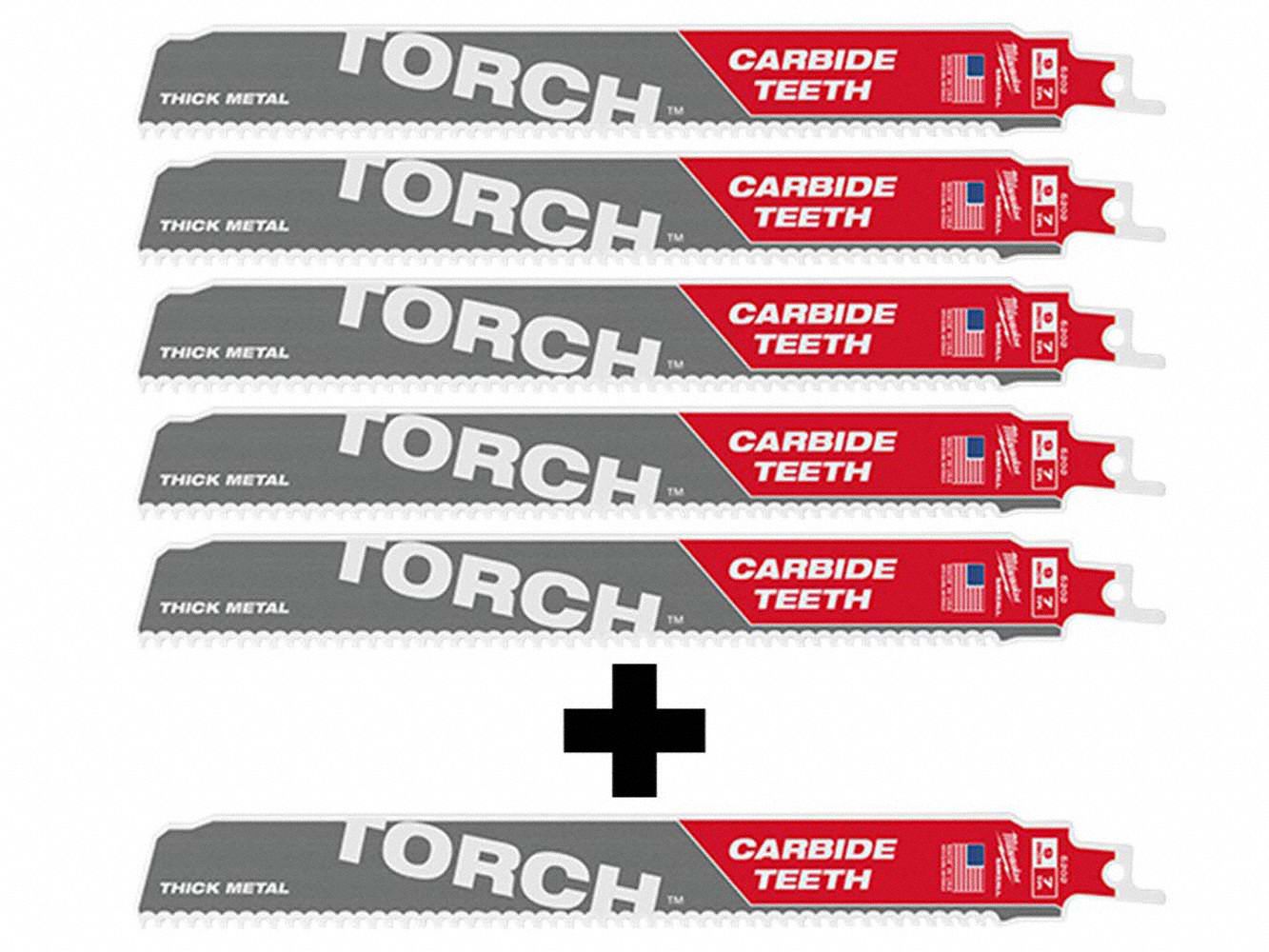 Reciprocating Saw Blade, Thick Metal