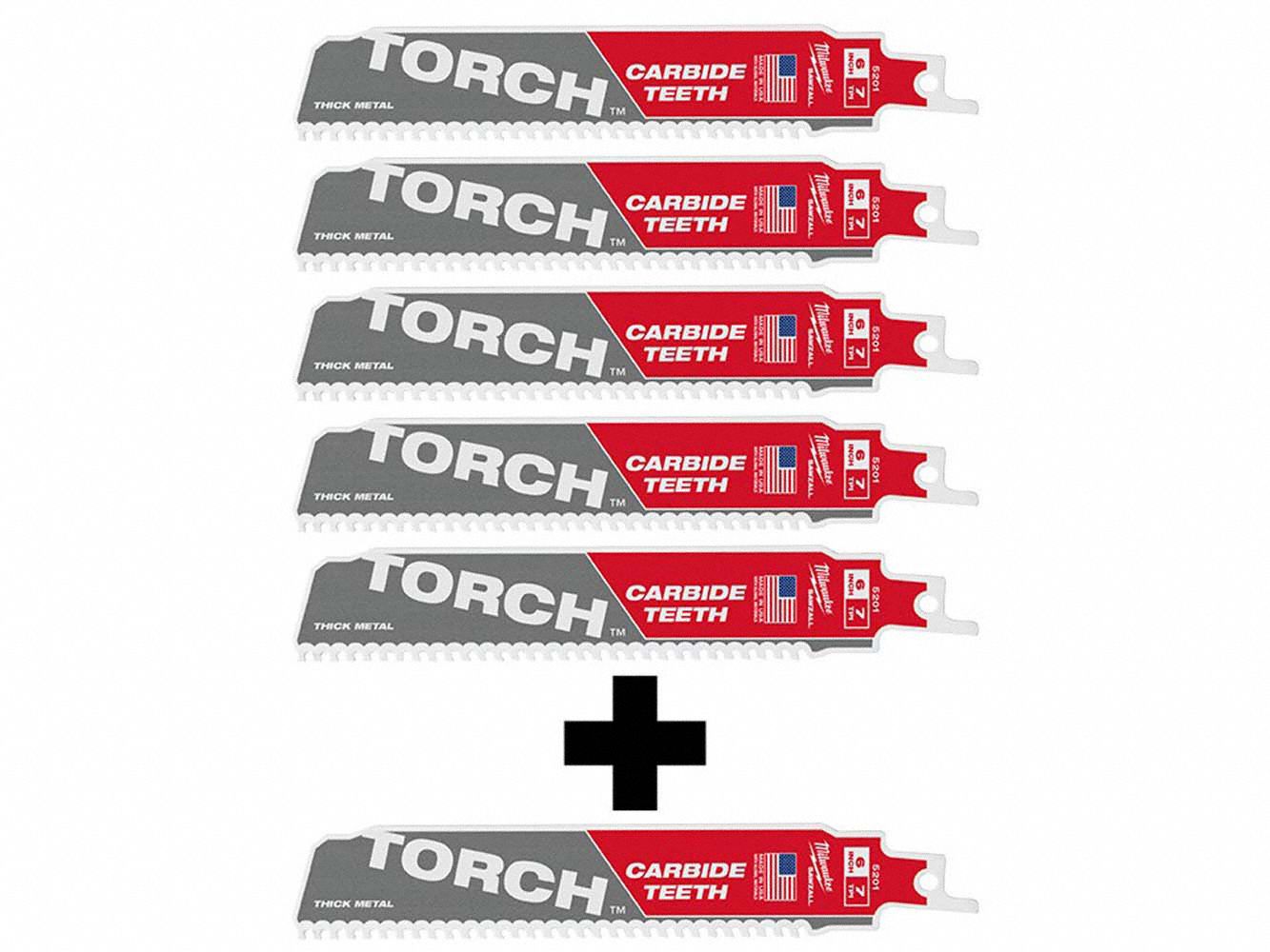 Reciprocating Saw Blade, Thick Metal