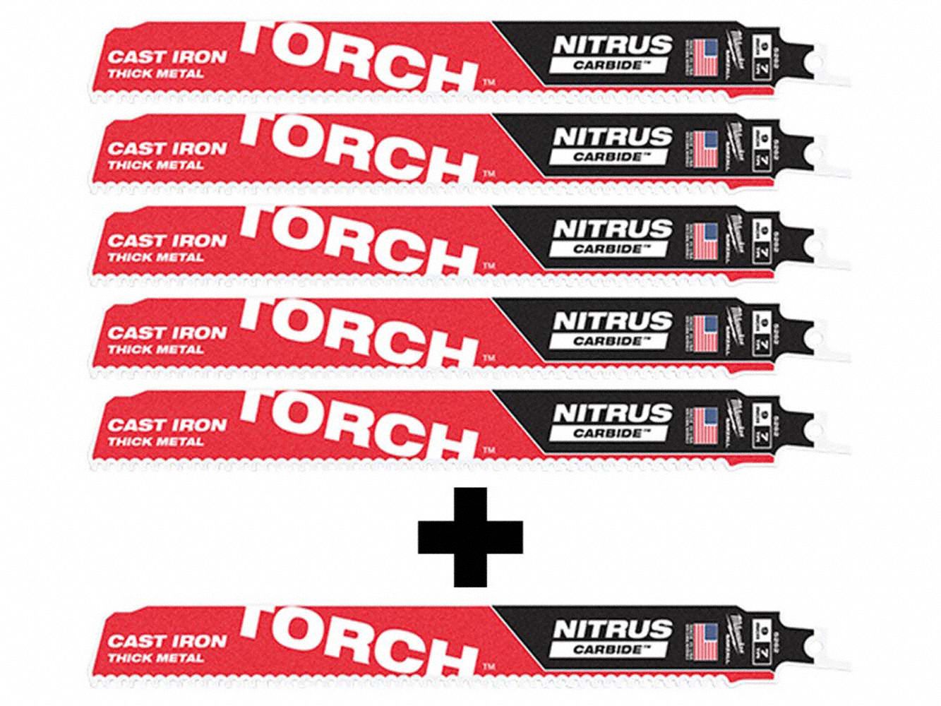 Reciprocating Saw Blade, Thick Metal