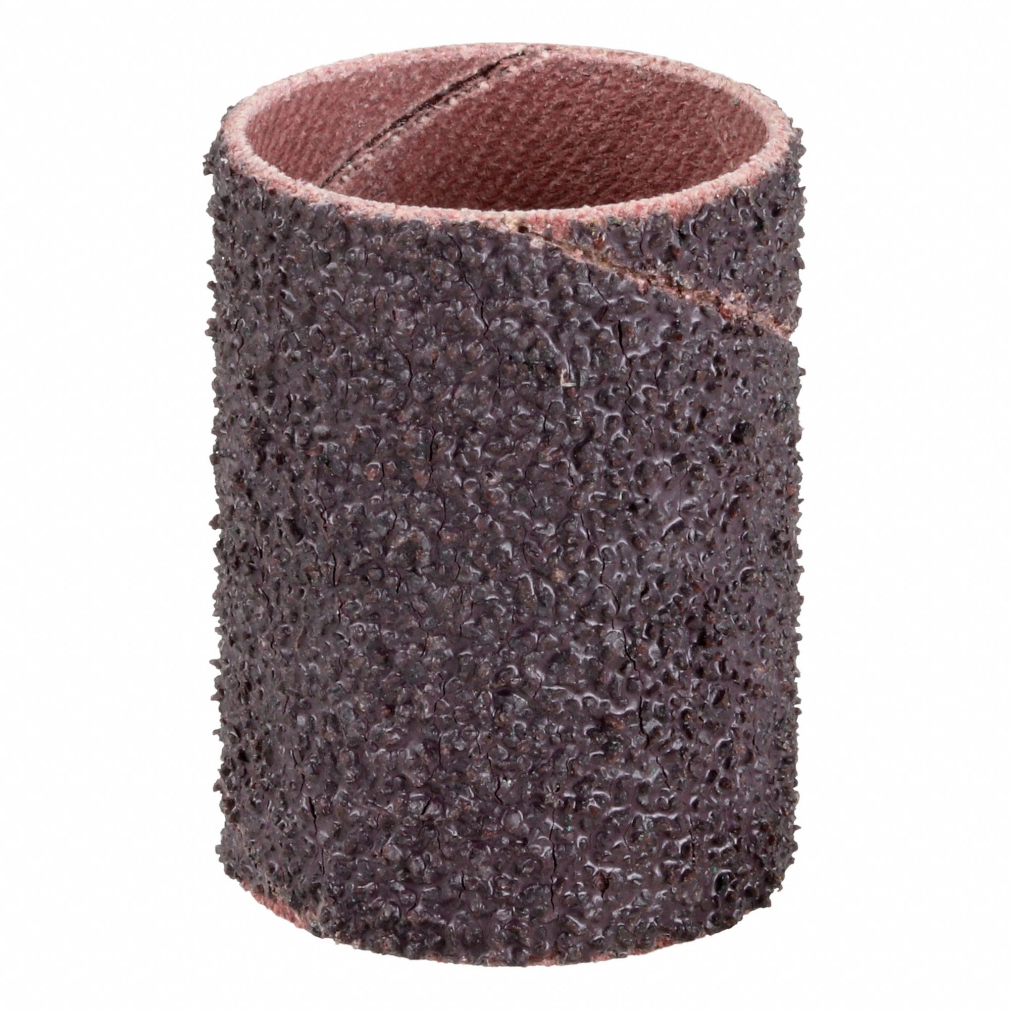 Spiral Band: 1 in Dia x 1 1/2 in W, Aluminum Oxide, 36 Grit, R228