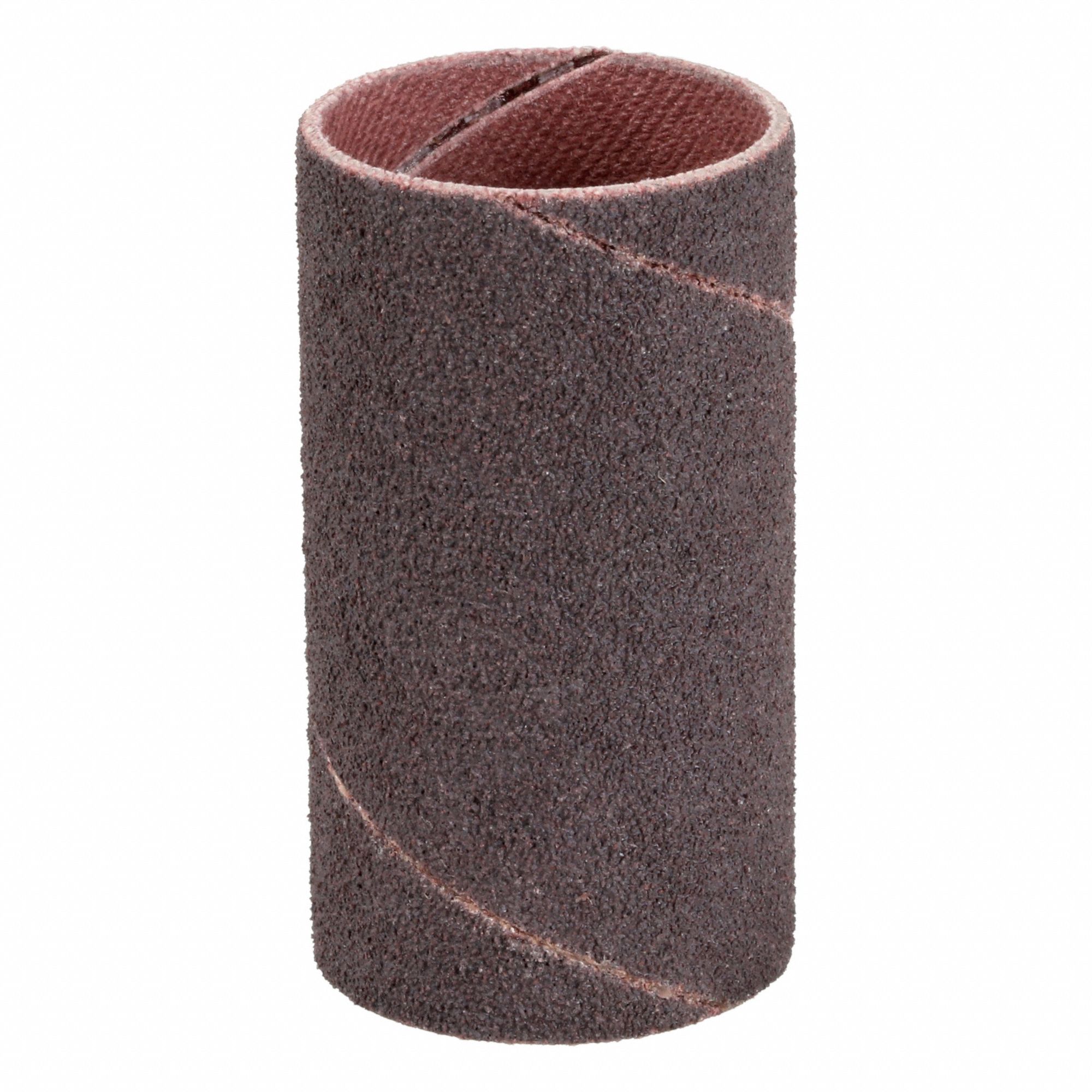 Spiral Band: 1 in Dia x 2 in W, Aluminum Oxide, 80 Grit, R228