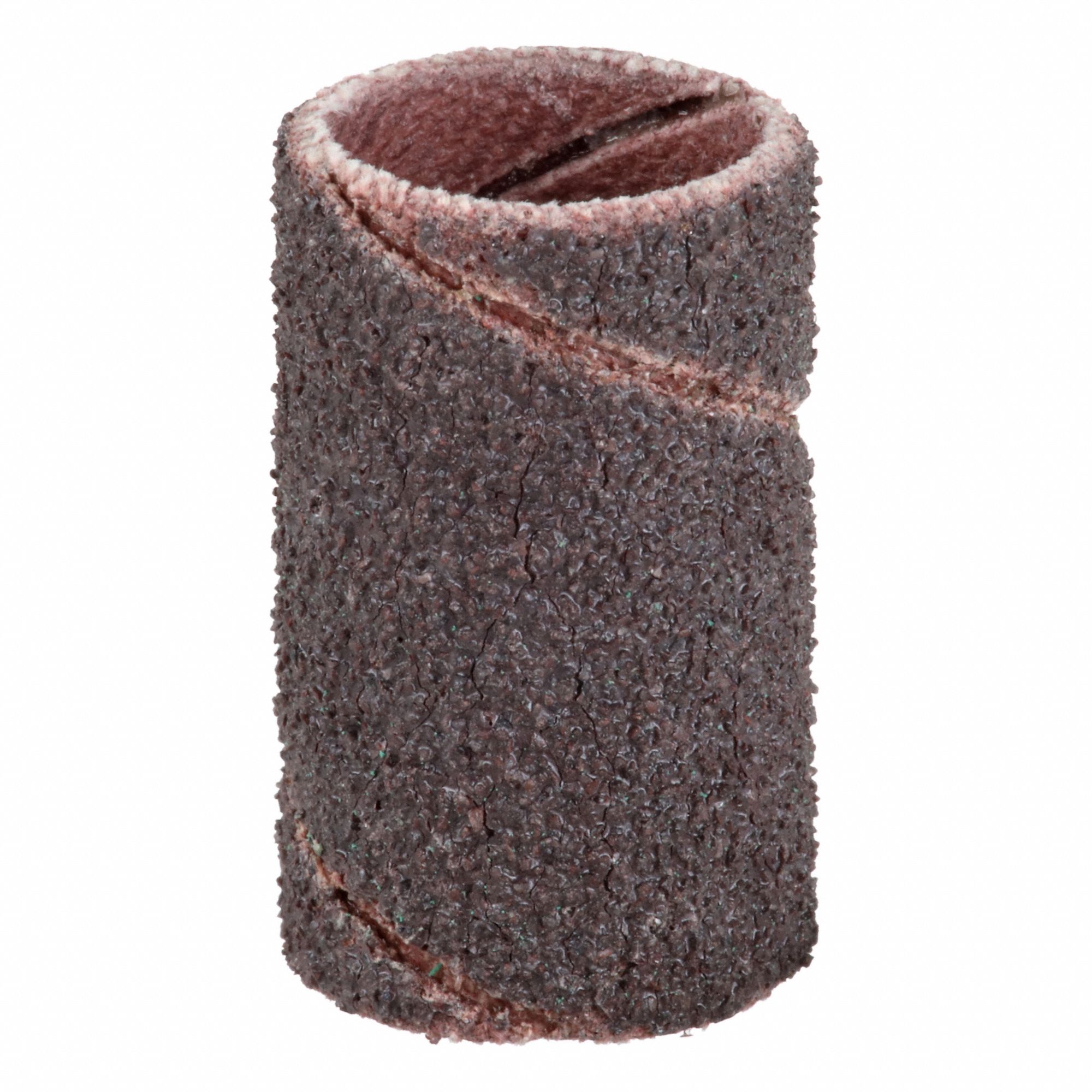 Spiral Band: 1/2 in Dia x 1 in W, Aluminum Oxide, 60 Grit, R228