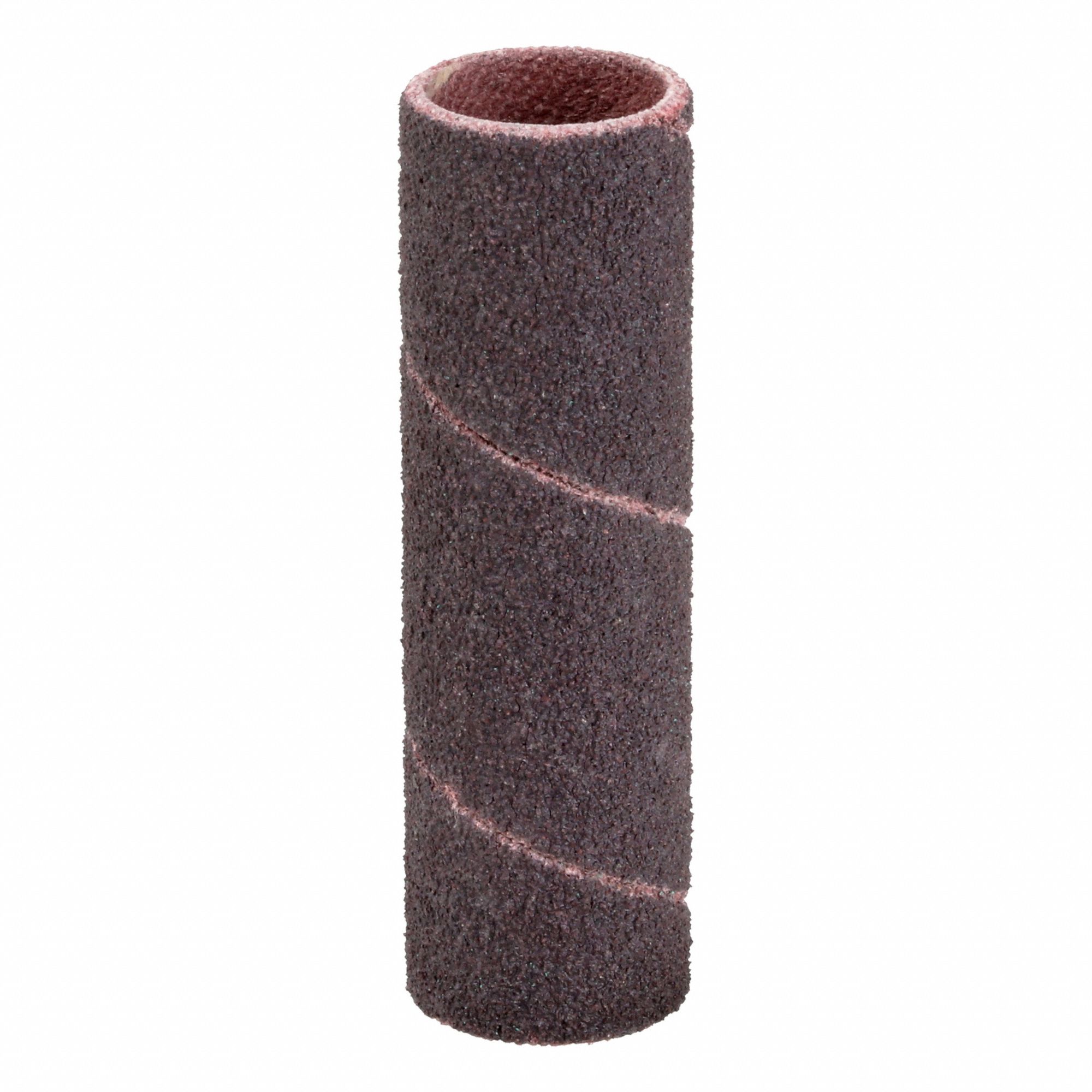 Spiral Band: 1/2 in Dia x 2 in W, Aluminum Oxide, 80 Grit, R228