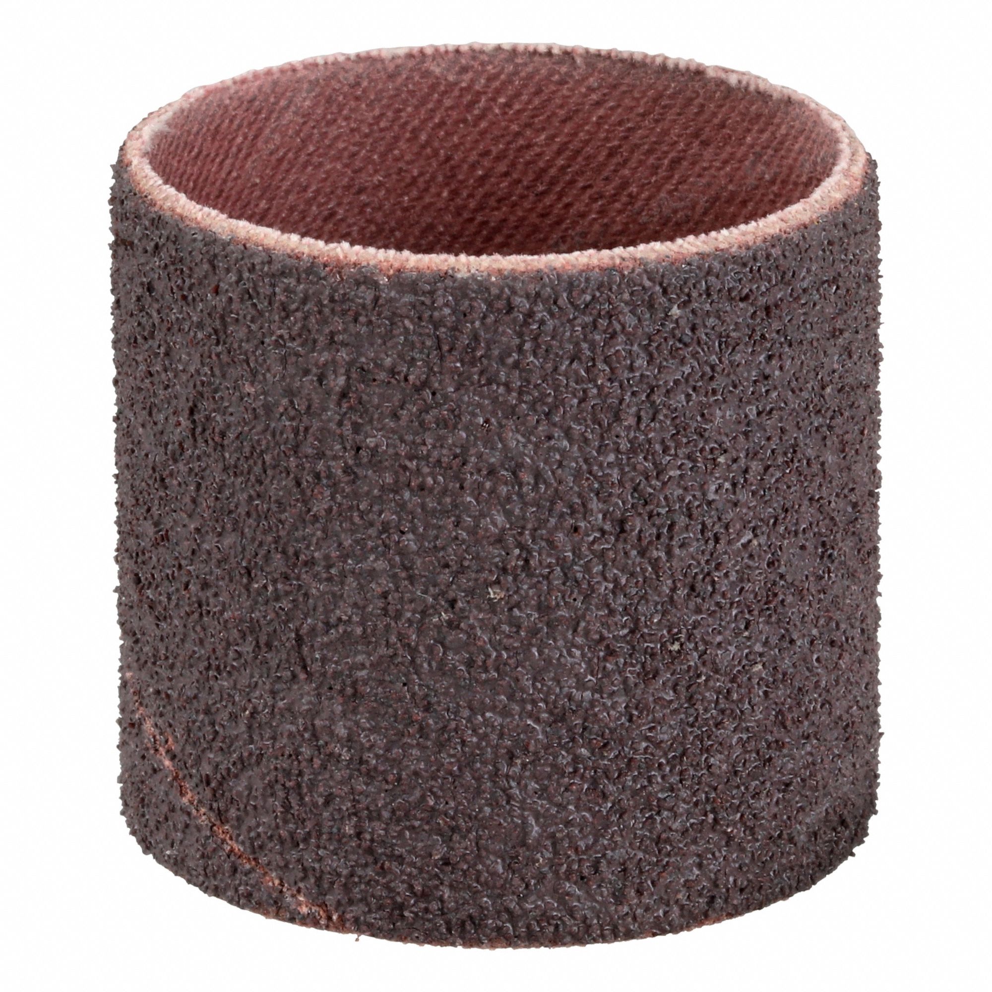 Spiral Band: 1 1/2 in Dia x 1 1/2 in W, Aluminum Oxide, 50 Grit, R228