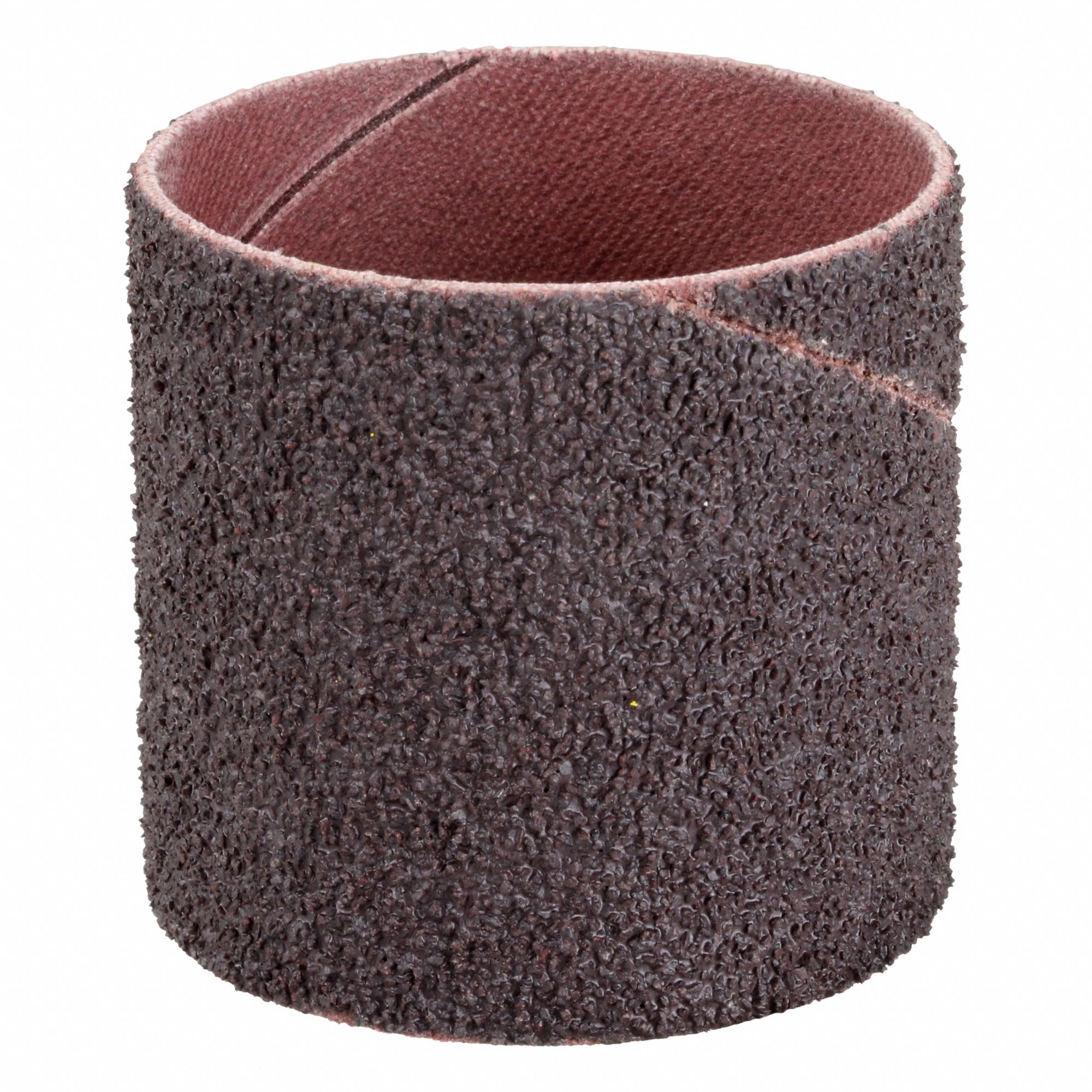 Spiral Band: 2 in Dia x 2 in W, Aluminum Oxide, 36 Grit, R228