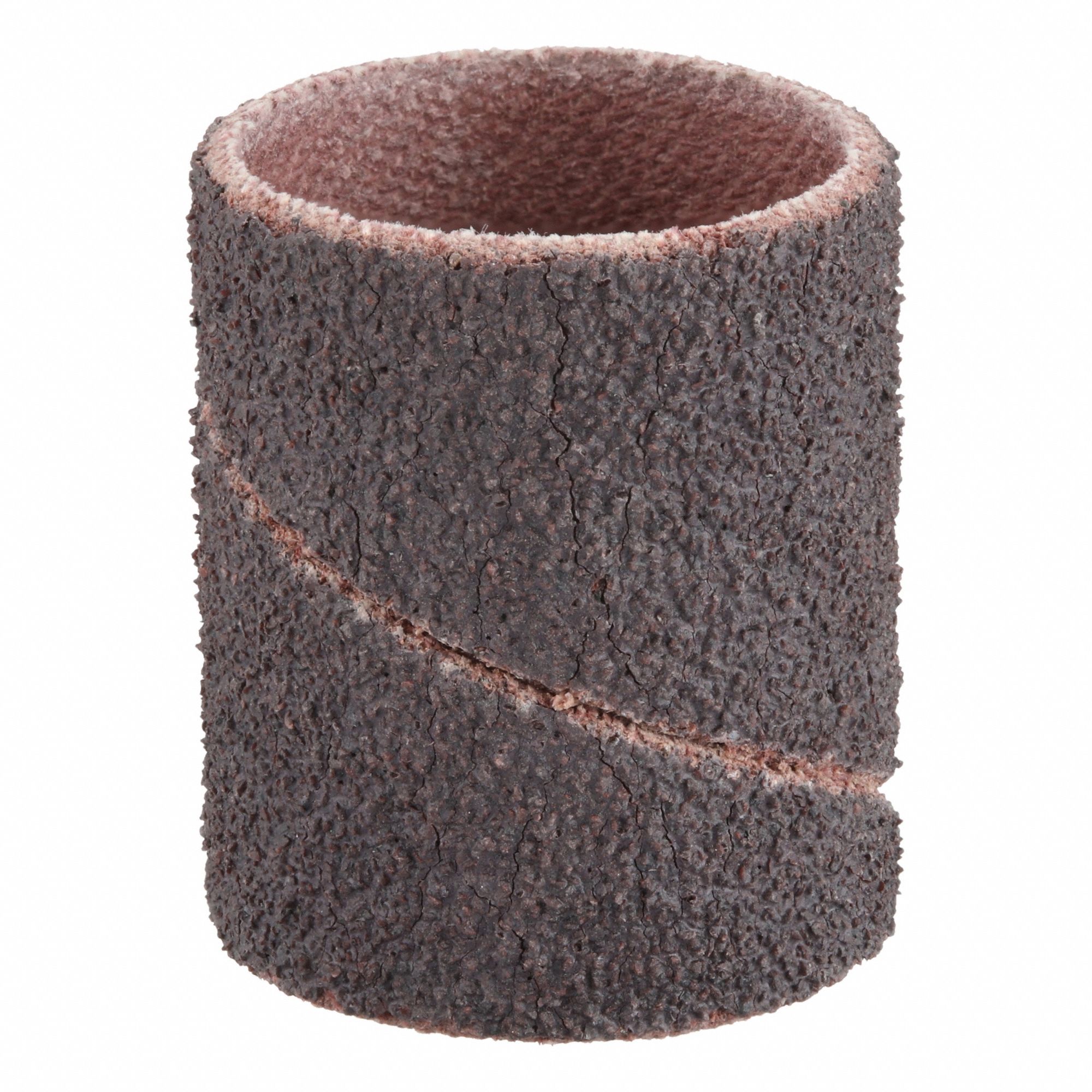 Spiral Band: 3/4 in Dia x 1 in W, Aluminum Oxide, 60 Grit, R228