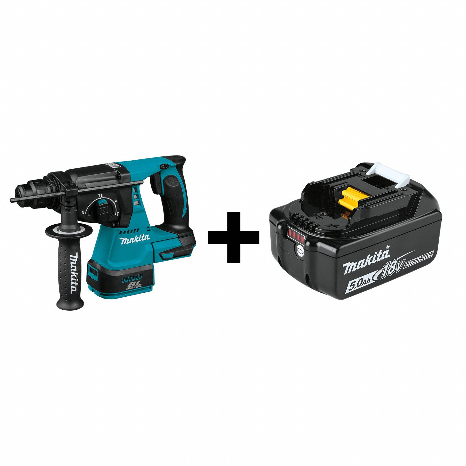 Cordless Rotary Hammer, Battery Included