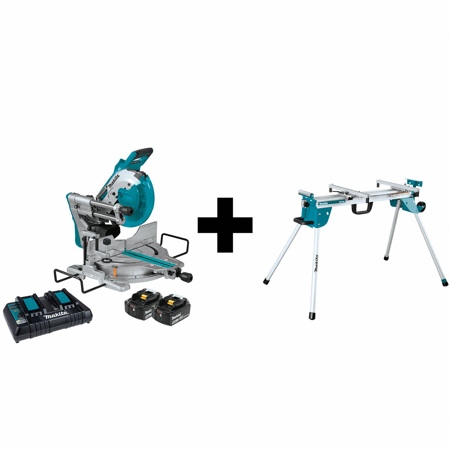 10 in Blade Dia., Sliding, Miter Saw Kit 359WA3XSL06PT/WST06 Grainger