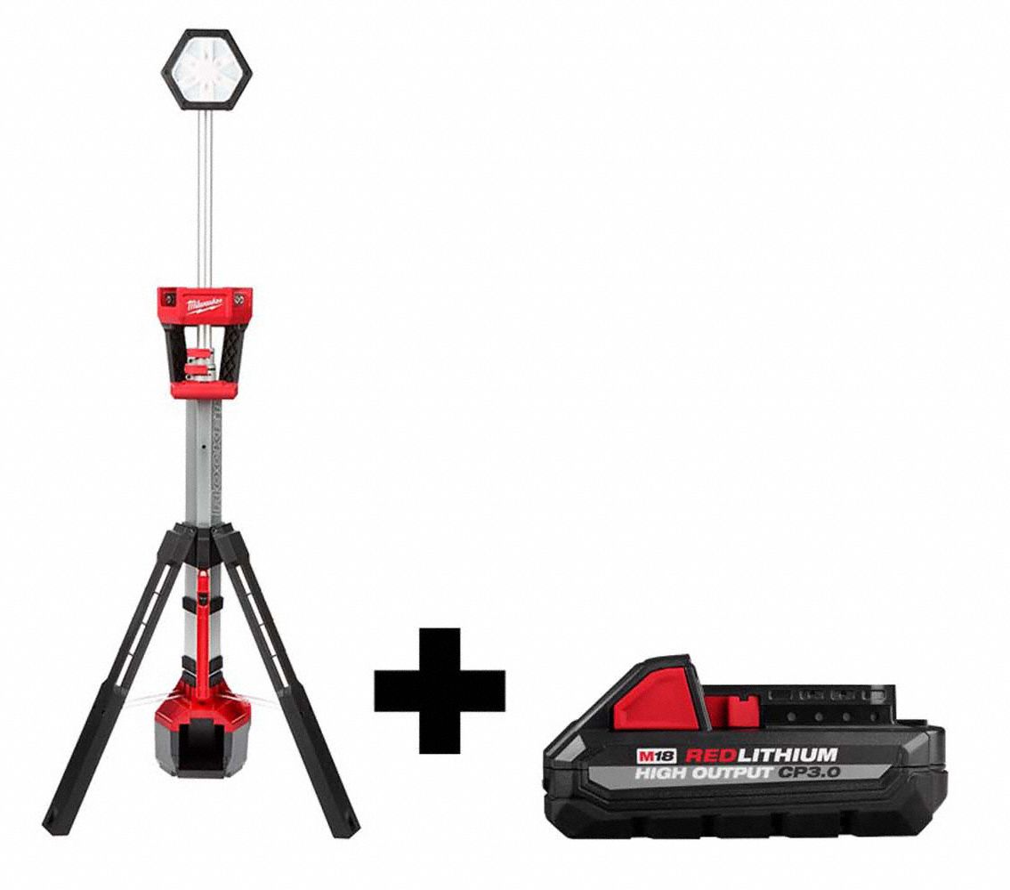 Cordless Tripod Light, Battery Incl