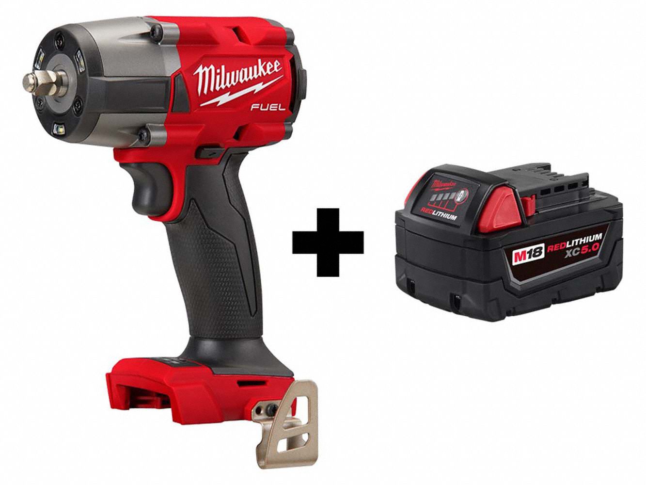 MILWAUKEE'S Mid-Torque Impact Wrench,3/8,Cordless