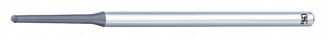 Ball End Mill,  0.5 mm,  Carbide