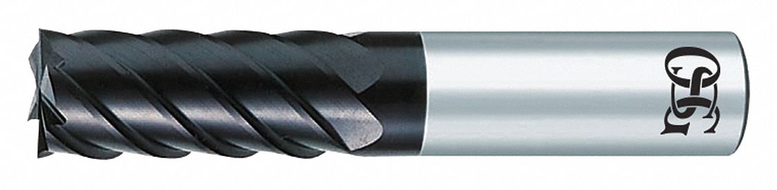 Square End Mill: Carbide, WXS Coated, 6 Flute, 10 mm Mill Dia, 22 mm LOC, 70 mm OAL