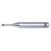 Miniature High-Performance Roughing/Finishing Bright Finish CBN Ball End Mills