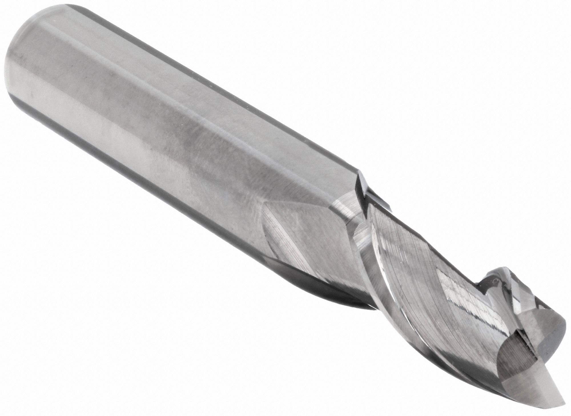 Square End Mill: Carbide, 2 Flute, 10 mm Mill Dia, 22 mm LOC, 70 mm OAL