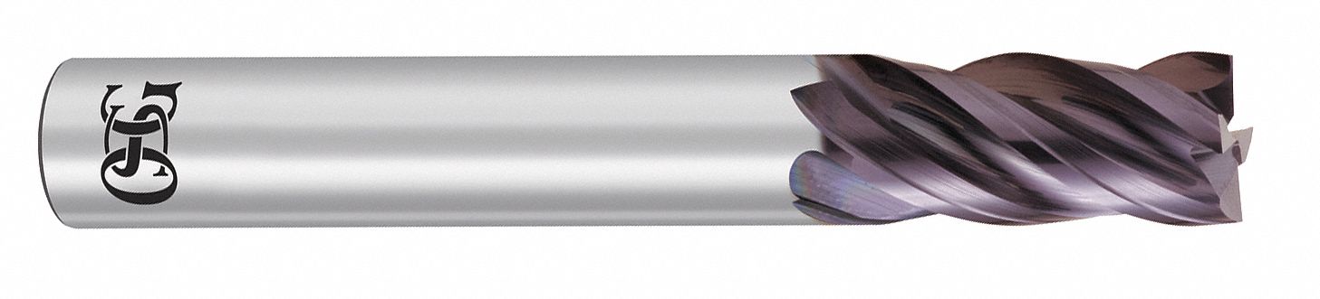 Sq. End Mill, Single End, Carb, 5/16"