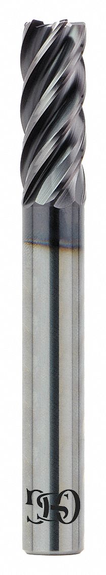 Cor Rad End Mill, 5/8", Carb, 0.0300" rad