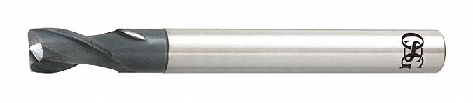 Cor Rad End Mill, 12.00mm, Carb, 2.00mm rad