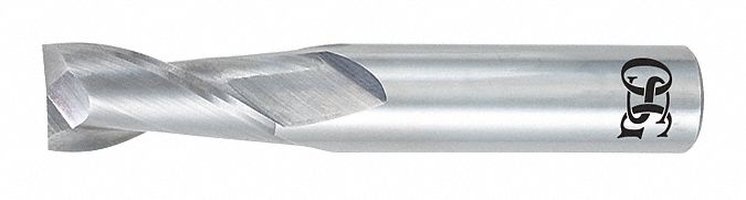 Sq. End Mill, Single End, Carb, 1/16"