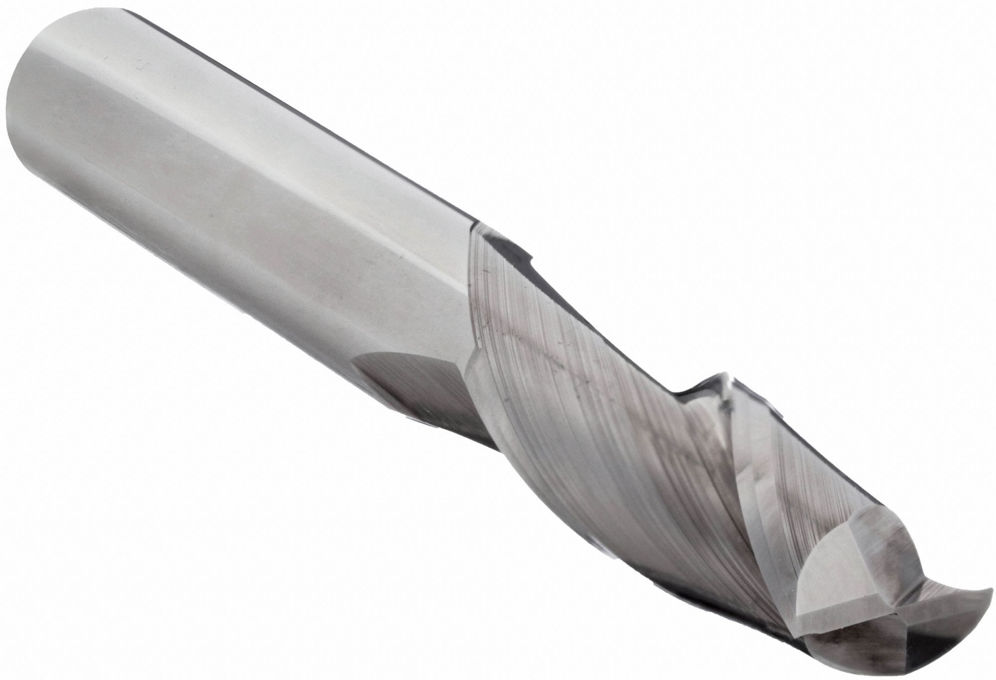 Square End Mill: Carbide, 2 Flute, 1/4" Mill Dia, 1-1/8" LOC, 3" OAL