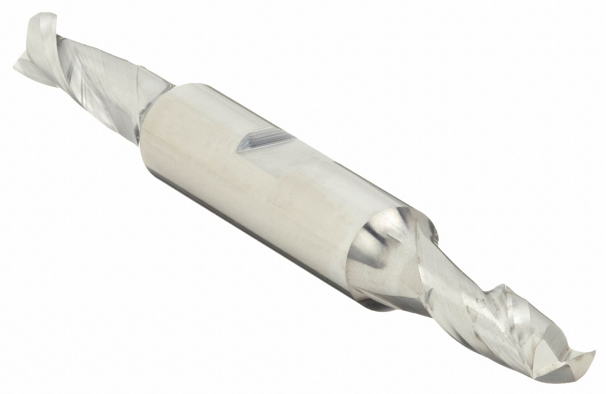 Square End Mill: Carbide, Double End, 2 Flute, 5/32" Mill Dia, 7/16" LOC, 3-1/8" OAL