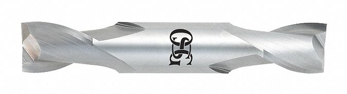 Sq. End Mill, Double End, Carb, 7/32"