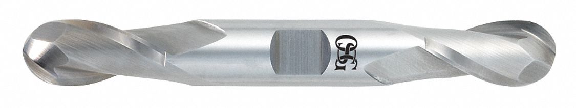Ball End Mill,  0.125 in,  Carbide