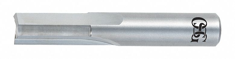 Solid Router Bit,  0.375 in,  Carbide