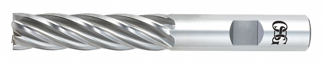 Sq. End Mill, Single End, Pow Met, 1-1/2"