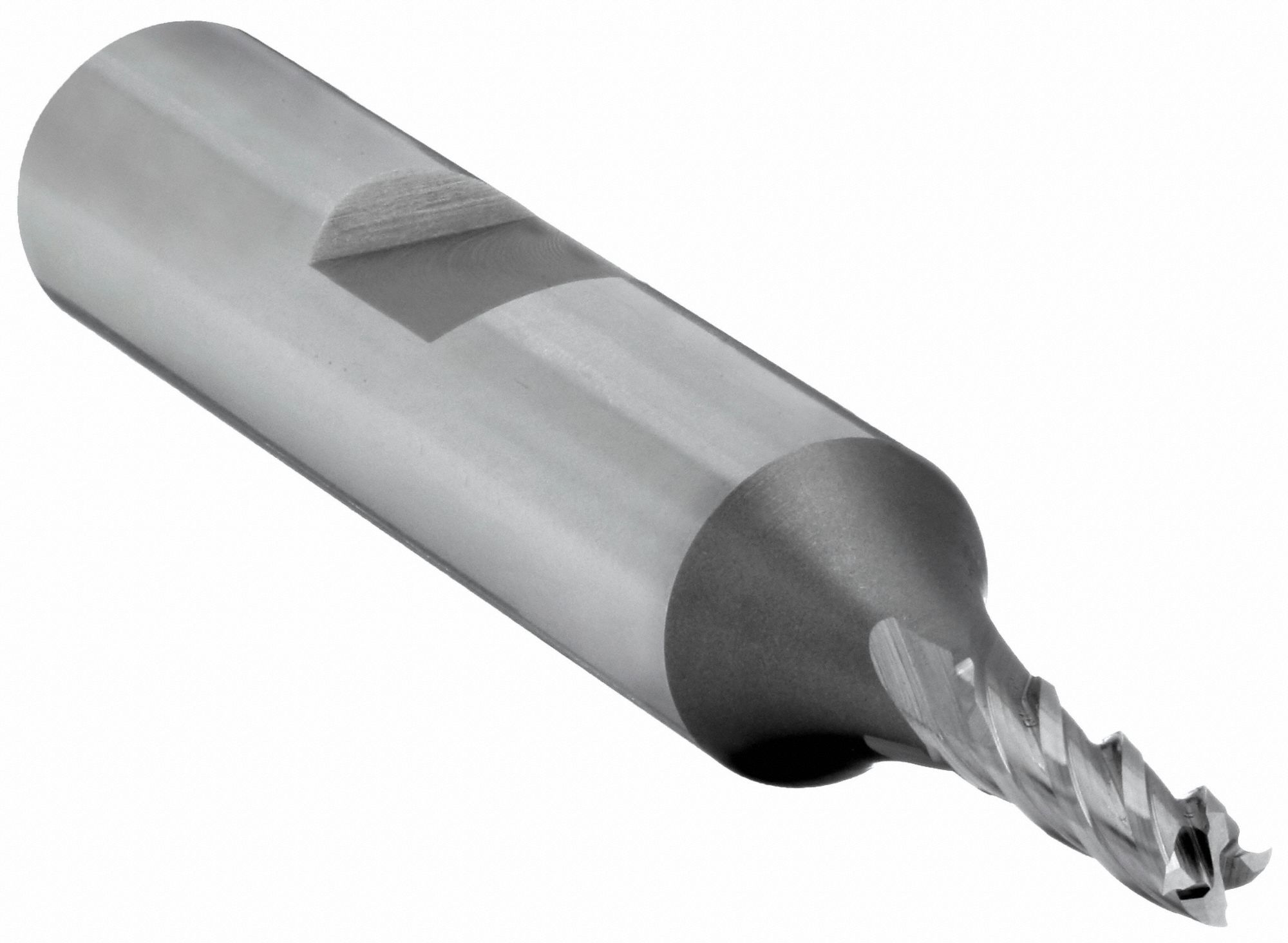 SQUARE END MILL, CENTRE CUTTING, 4 FLUTES, ⅛ IN MILLING DIAMETER, ⅜ IN CUT, INDIVIDUAL