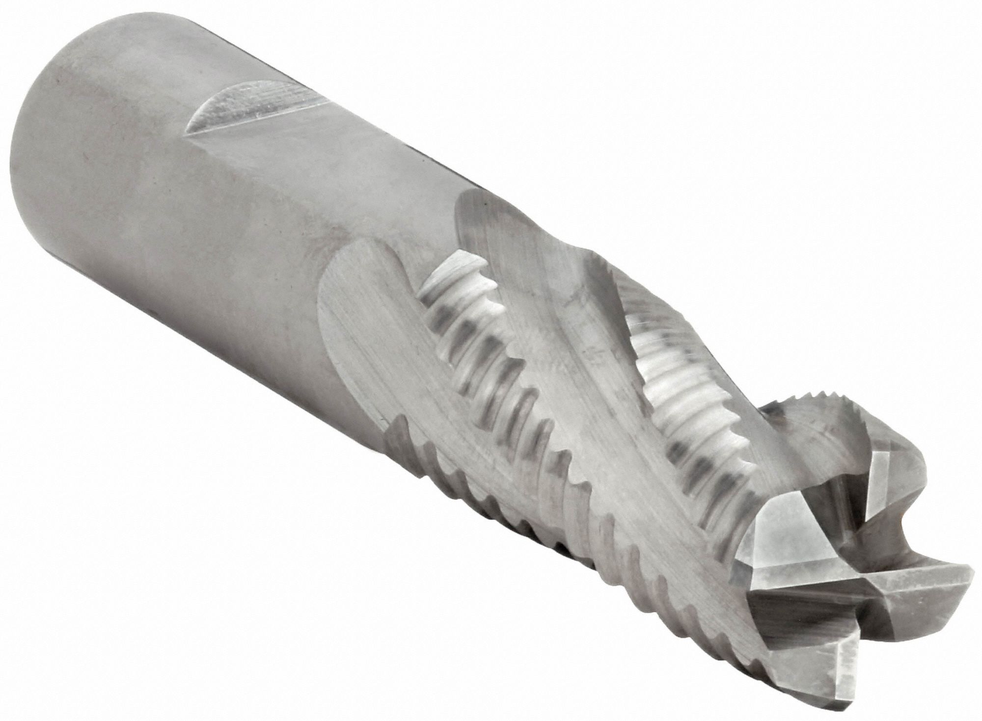 Square End Mill: Cobalt, 4 Flute, 18 mm Mill Dia, 41.27 mm LOC, 95.2 mm OAL