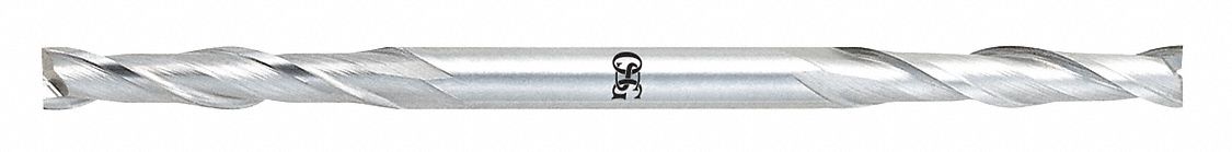 Sq. End Mill, Single End, Cobalt, 1/16"