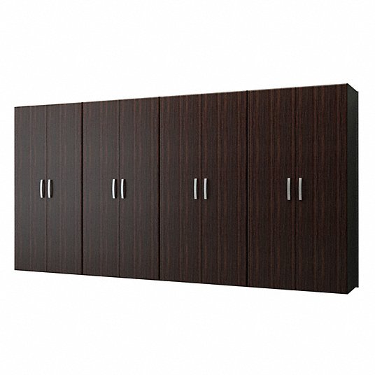 Flow Wall Cabinet Storage Center 144 In Overall Wd 16 Dp 72 Ht 4 Tall Cabinets 35dt46 Fcs 72w Jc04e Grainger - Wall Unit Cabinets Storage
