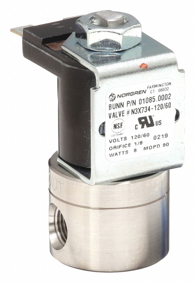 Solenoid Valve: 01085.0002, Dual TF/Dual TF Blk