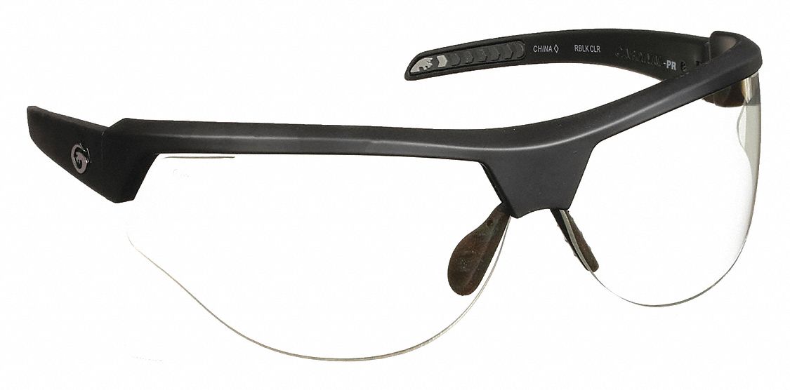 GARGOYLES, Wraparound Frame, HalfFrame, Safety Glasses 35DZ52