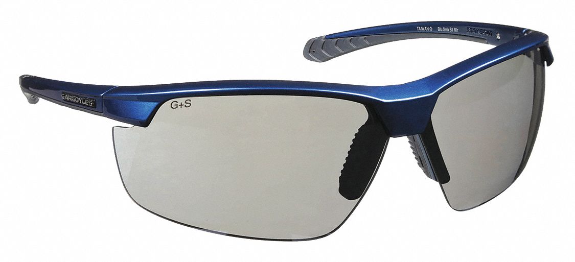 GARGOYLES, Wraparound Frame, HalfFrame, Safety Glasses 35DZ5910700115.QTM Grainger