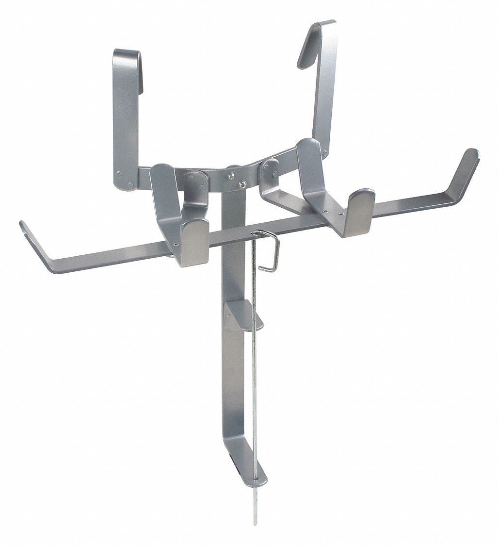 MUD PAN HOLDER, ALUMINUM, 7 IN OVERALL W, 12 IN OVERALL L, 14 IN OVERALL D