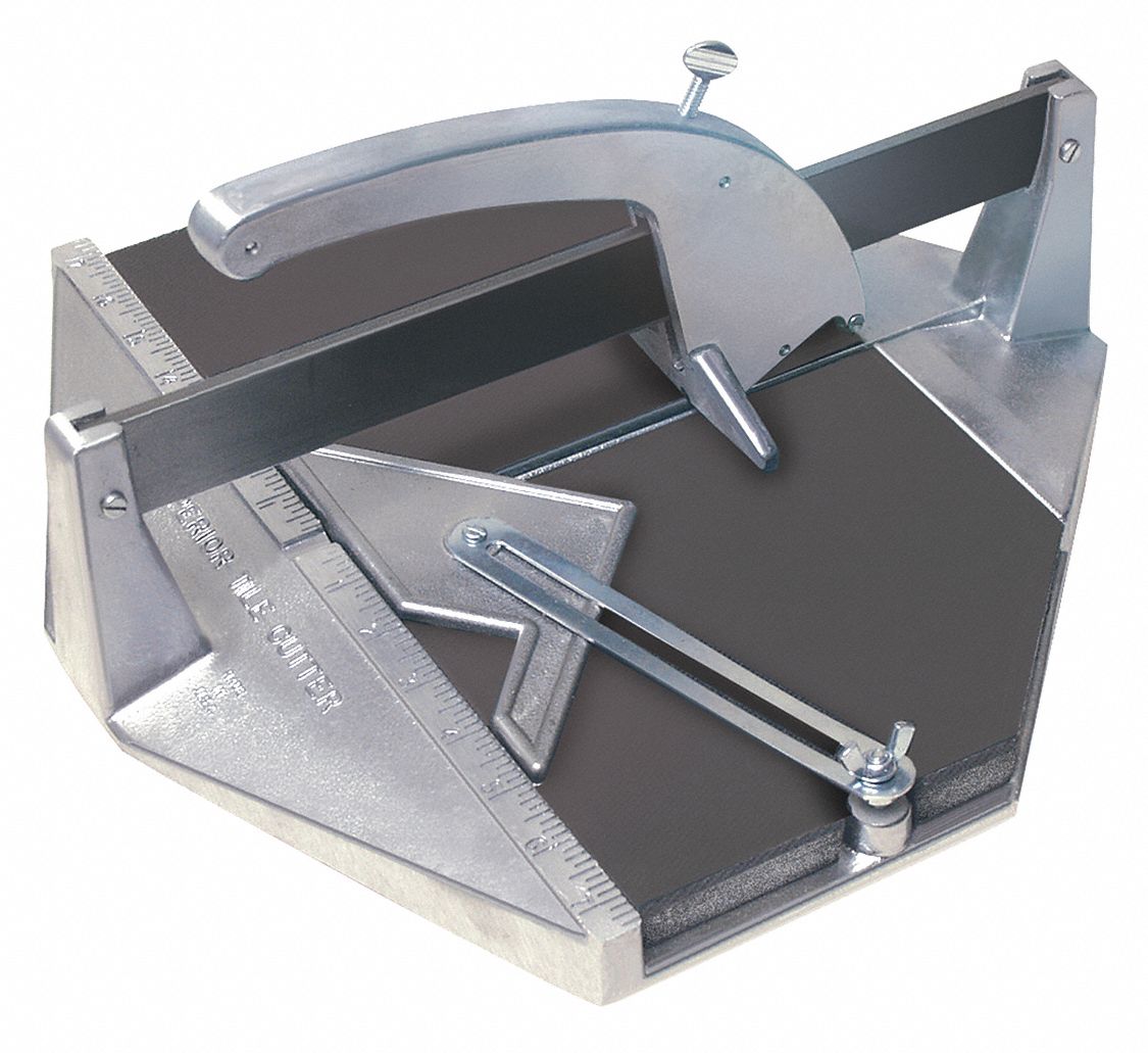 TILE CUTTER,CAST ALUMINUM,15IN. X 15IN.