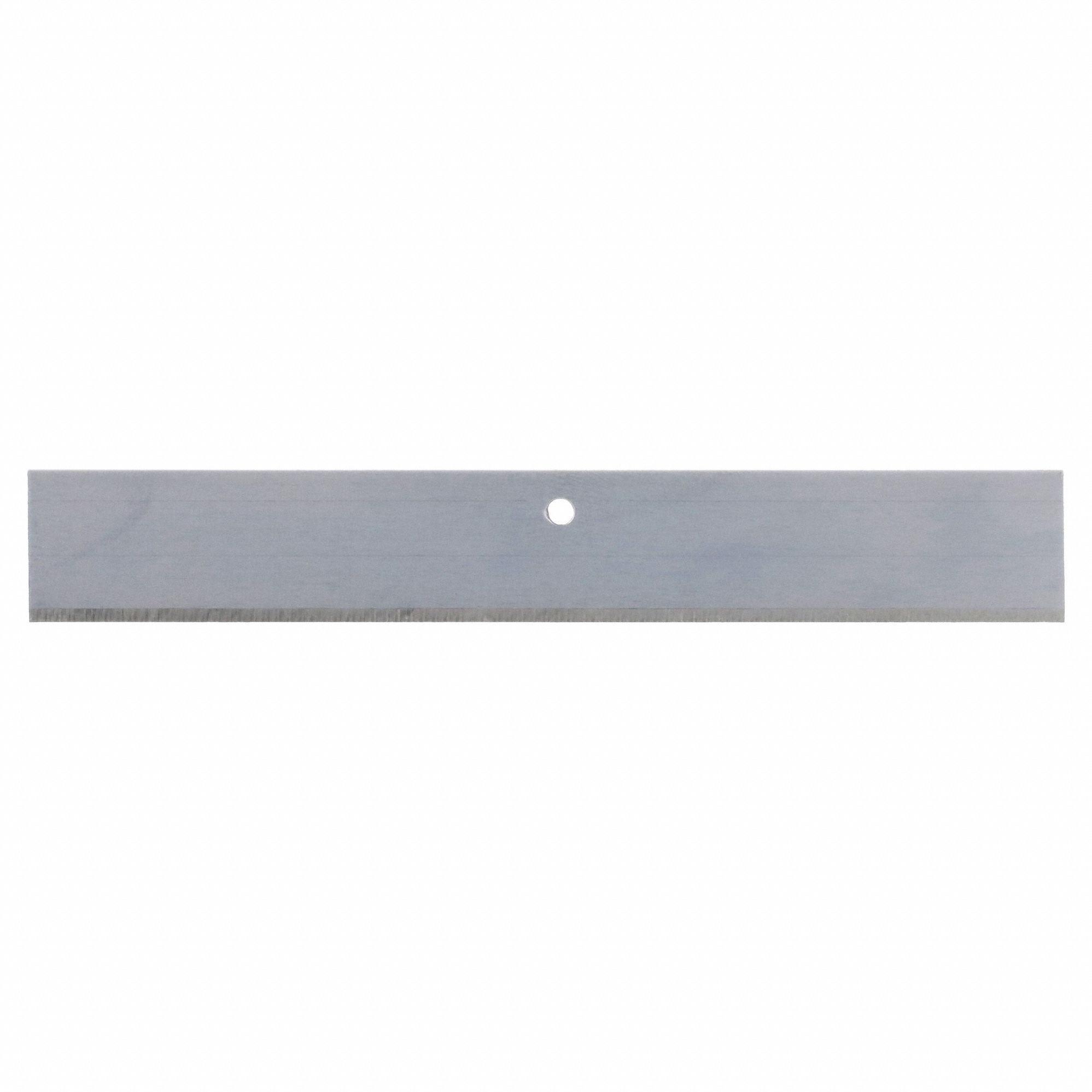 REPLACEMENT SCRAPER BLADE, 1/2 IN OVERALL W, 4 IN OVERALL L, 5 PK