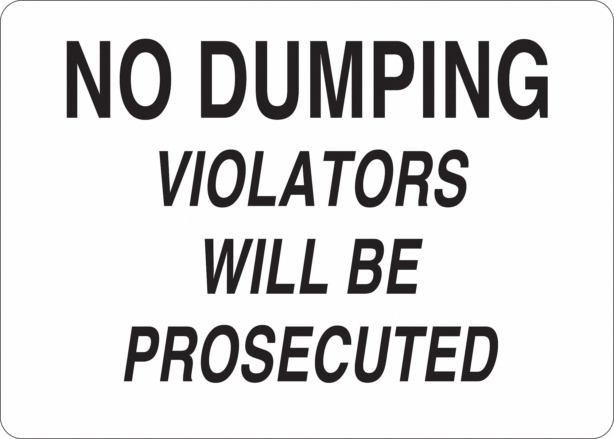 Admittance Sign, Aluminum, 14 in. W, Text