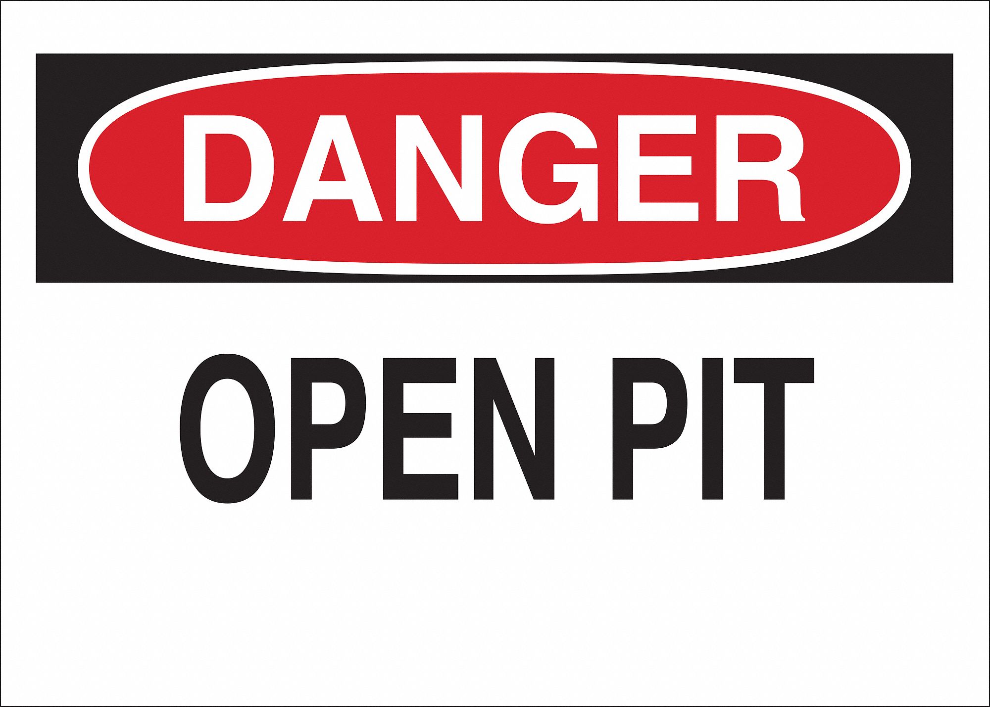 Danger Sign, Personal Protection, 10 in. H