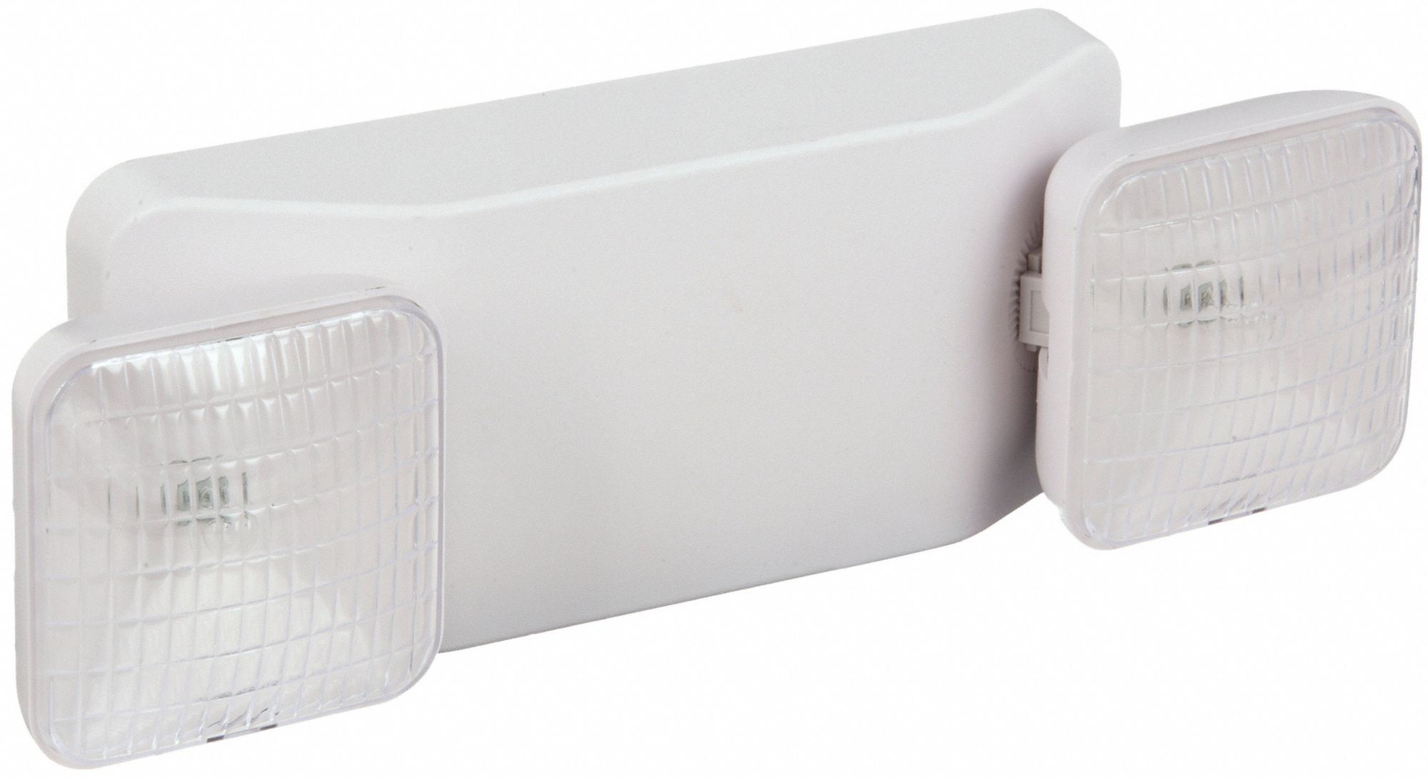 Emergency Light: Incandescent, Indoor, 9 W Lamp Watt, 120/277V AC, 18 W  Emergency Watt, Surface