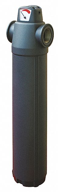 Compressed Air Filter: 0.01 micron, 1 in NPT, 123 cfm, 290 psi Max Op Pressure