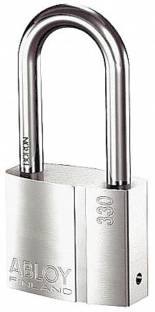 Padlock: 2 in Vertical Shackle Clearance, 1 in Horizontal Shackle Clearance, 5/16 in Shackle Dia