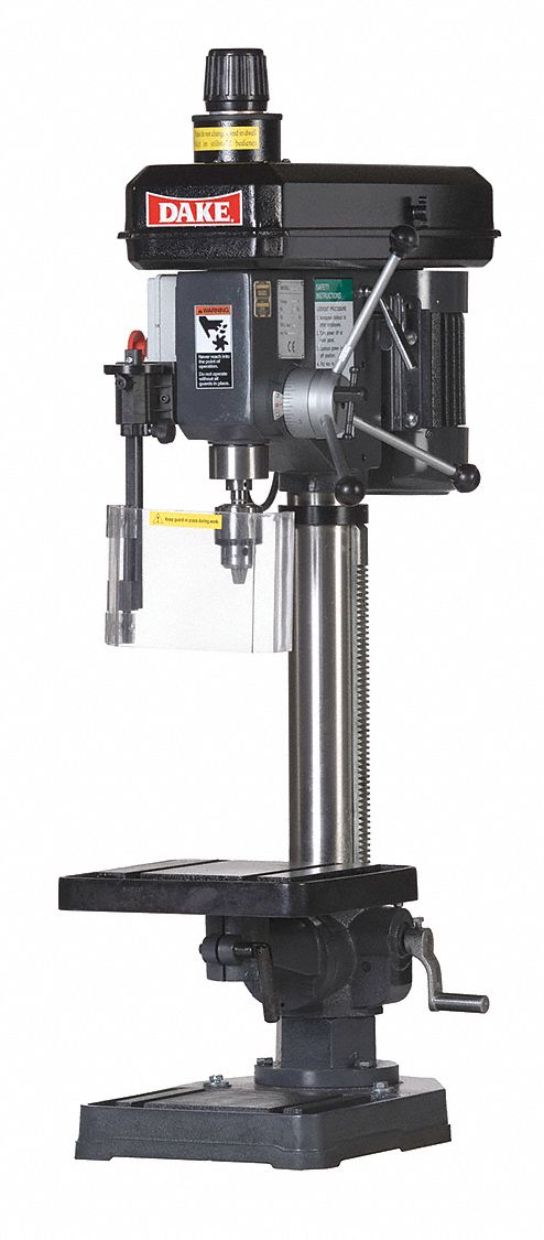 Dake Corporation 1 2 Motor Hp Bench Drill Press Belt Drive Type