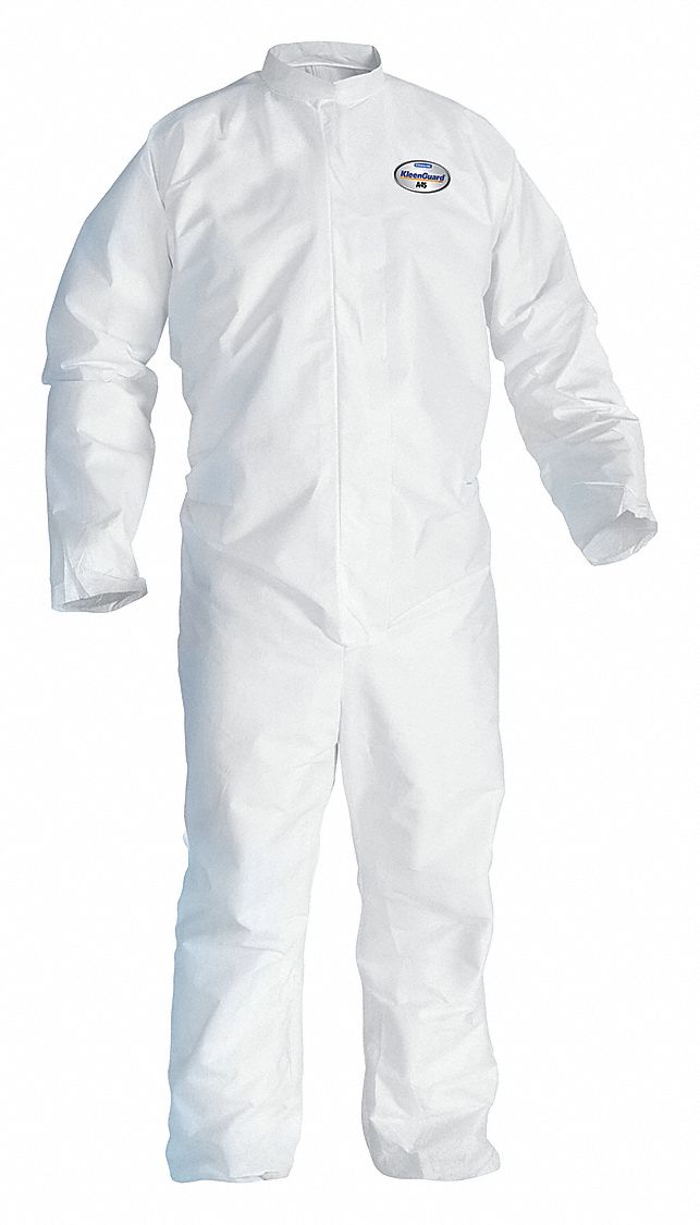 KIMBERLY-CLARK Disposable Coveralls, PK 25 - 35HC67|41483 - Grainger