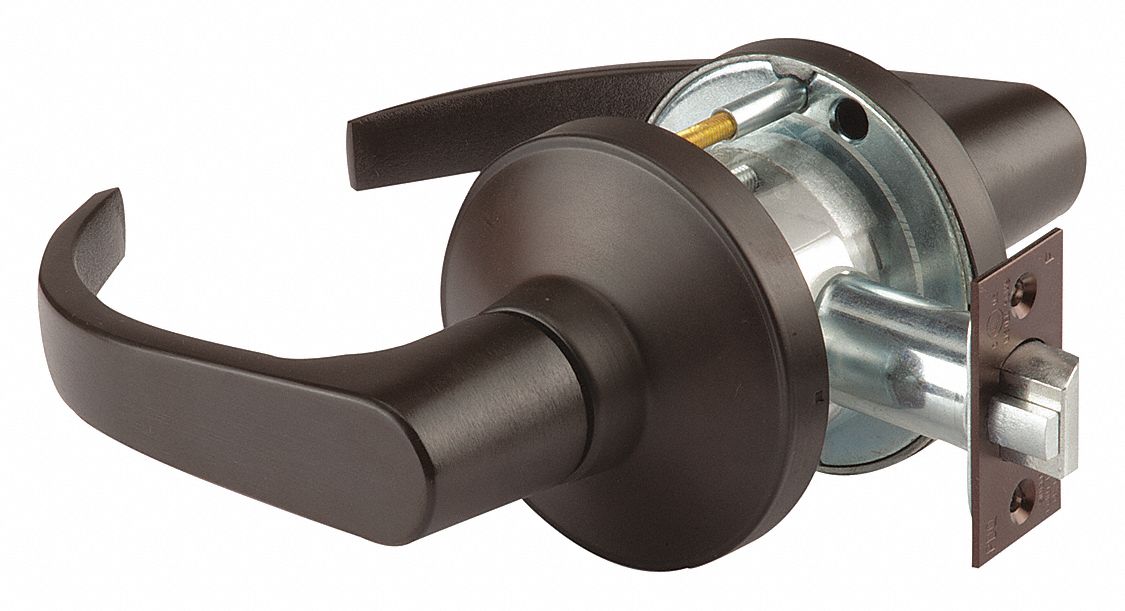 Passage Lever Locksets, Bronze, Door Lockset 35HU17GT126BSN613234ASA