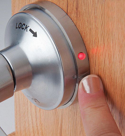 Door Lockset: Classroom Lever Locksets, Chrome, ADA Compliant