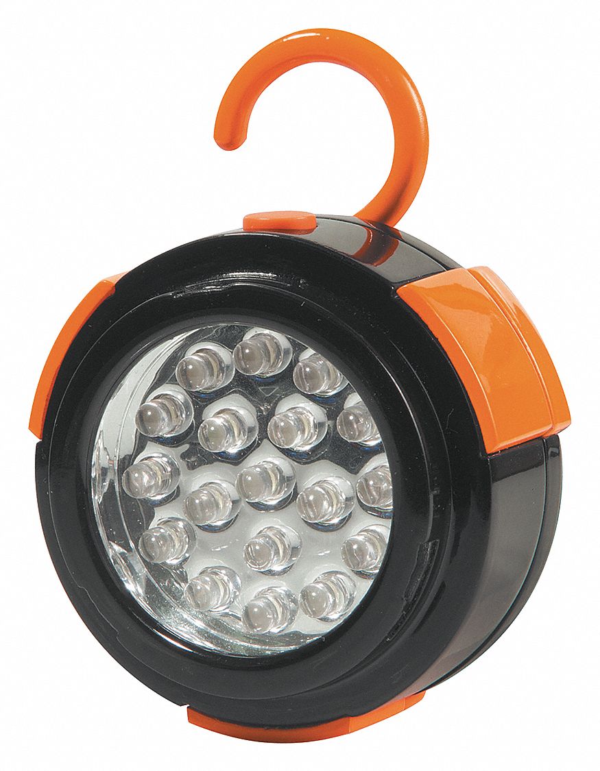 HAND LAMP, LED, BATTERY, HANGING LIGHT, 50 LUMENS, 1.5V, BUILT-IN, 5000K